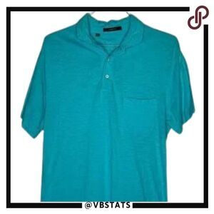 Large Rodd & Gunn Teal Performance Polo